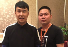 广州蓝狮娱乐与明星合影